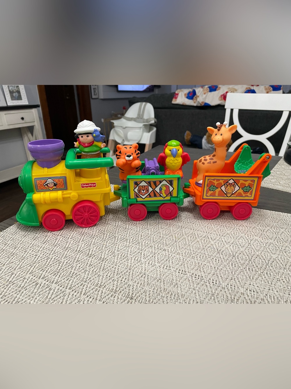 Fisher Price Little People 2001 Musical Zoo Train